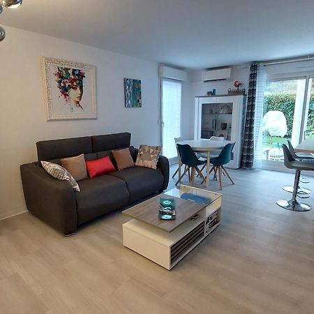 Charmant Appartement Residentiel Avec Terrasse, Jardin Privatif Et Piscine A Cannes คานส์ ภายนอก รูปภาพ