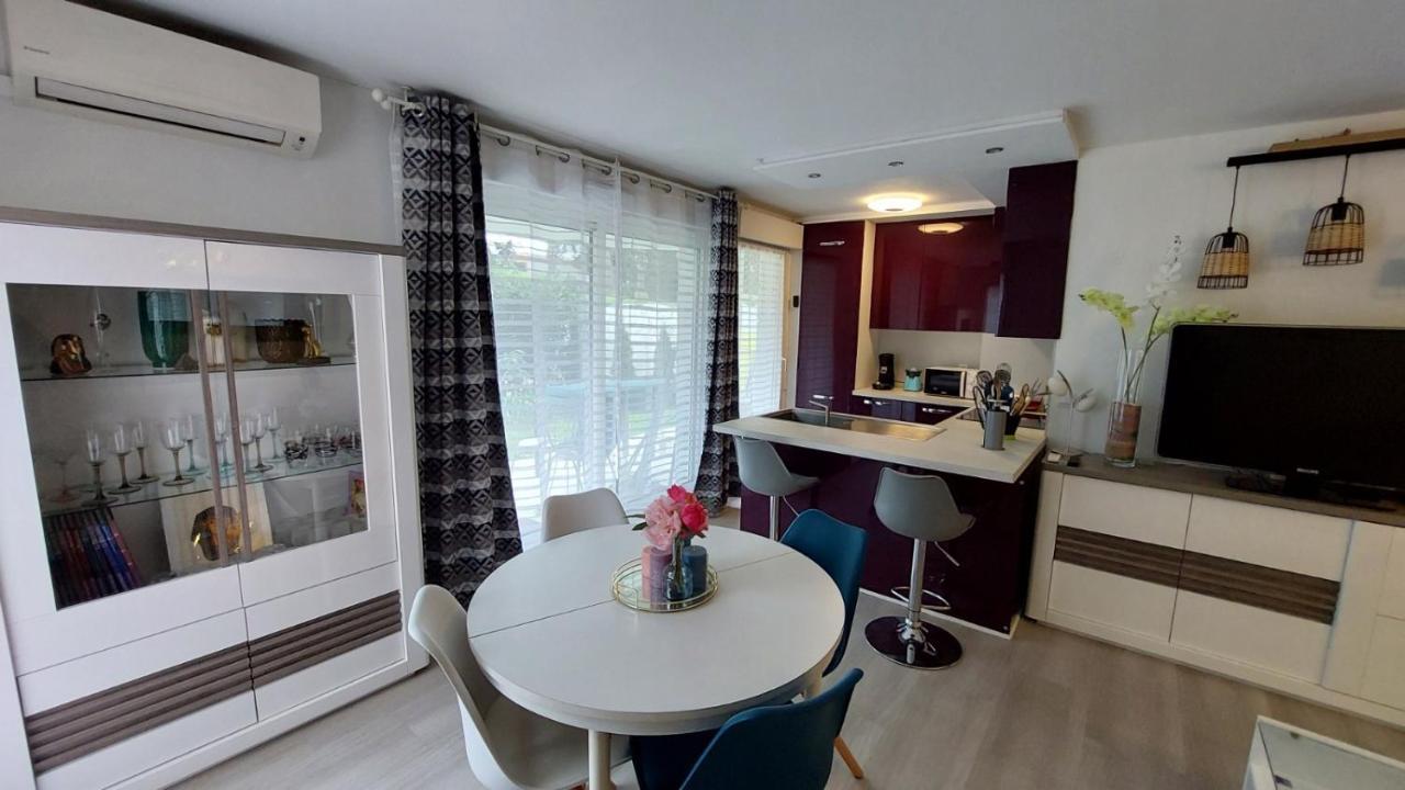 Charmant Appartement Residentiel Avec Terrasse, Jardin Privatif Et Piscine A Cannes คานส์ ภายนอก รูปภาพ