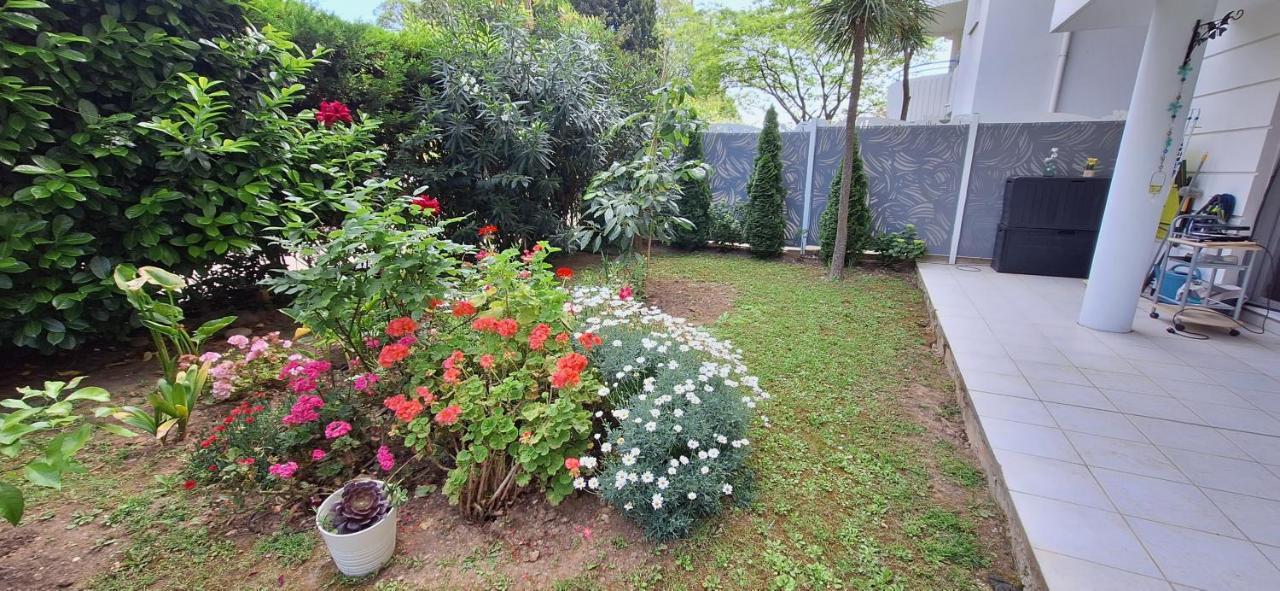 Charmant Appartement Residentiel Avec Terrasse, Jardin Privatif Et Piscine A Cannes คานส์ ภายนอก รูปภาพ